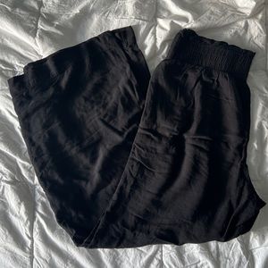Abercrombie Black Soft Pants